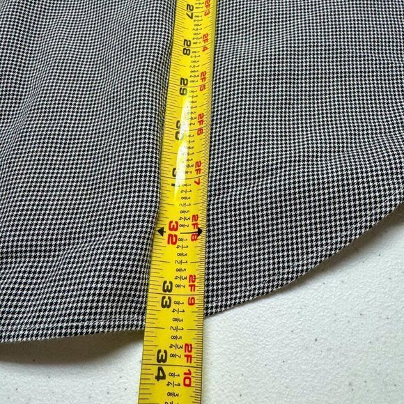VTG Ralph Lauren Golf Blake Shirt Mens XL Gray Houndstooth Preppy Y2K FITS BIG - Picture 11 of 12